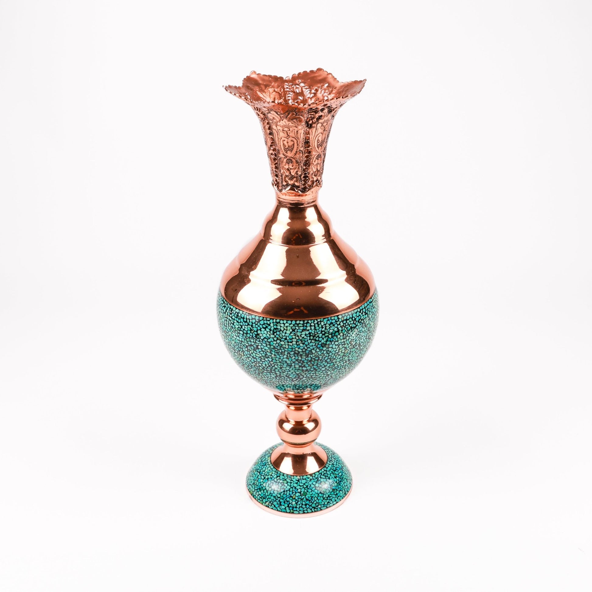 Flower Sprinkler - Size 3 - Copper And Turquoise - Meraas Gallery