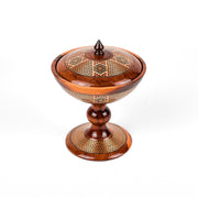 Candy Dish - Size 3 - Wood - Khatam Design - Meraas Gallery