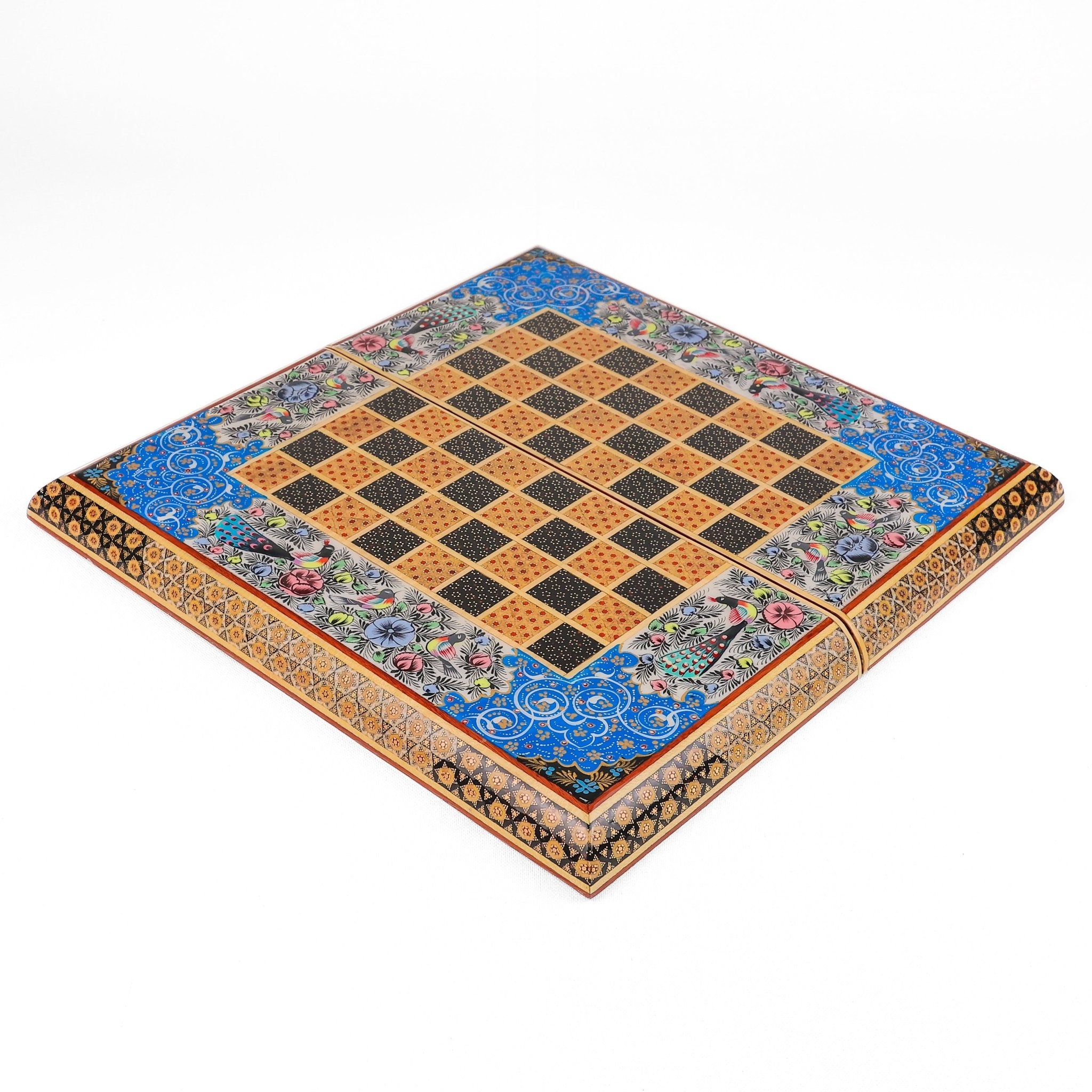 Chess Board - Size 35 - Colored Shell Design - Meraas Gallery