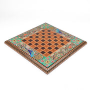Chess Board - Size 40 - Tazhib & Flower Design - 03 - Meraas Gallery