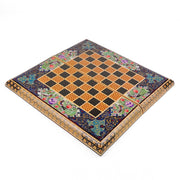 Chess Board - Size 40 - Tazhib & Flower Design - 04 - Meraas Gallery