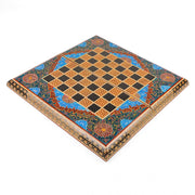 Chess Board - Size 40 - Tazhib & Flower Design - 06 - Meraas Gallery
