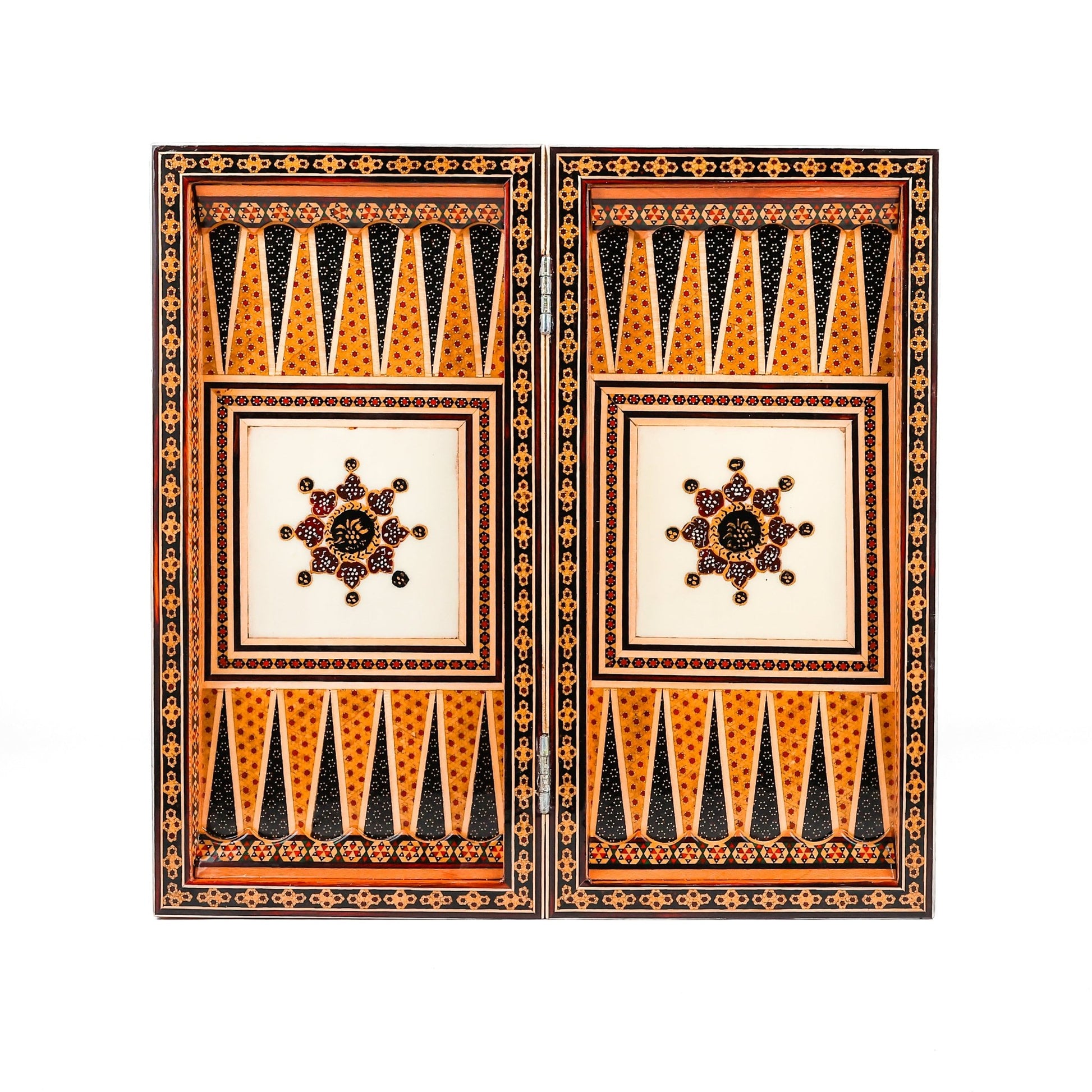 Chess Board - Size 40 - Tazhib & Flower Design - 11 - Meraas Gallery