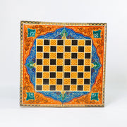 Chess Board - Size 40 - Tazhib & Flower Design - 15 - Meraas Gallery
