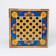 Chess Board - Size 40 - Tazhib & Flower Design - 21 - Meraas Gallery