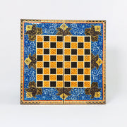 Chess Board - Size 40 - Tazhib & Flower Design - 23 - Meraas Gallery