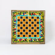 Chess Board - Size 40 - Tazhib & Flower Design - 31 - Meraas Gallery