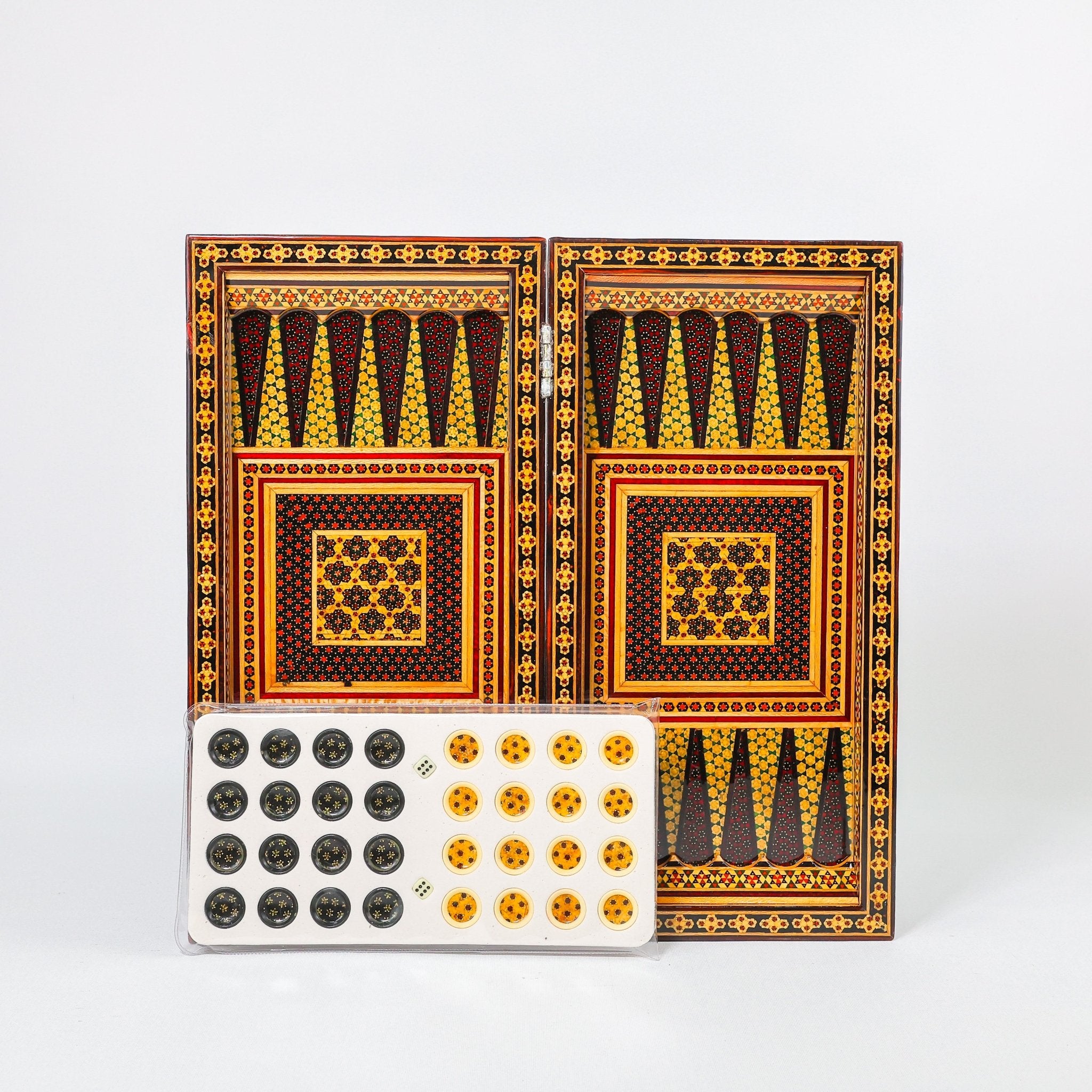 Chess Board - Size 40 - Full Khatam - 02 - Meraas Gallery