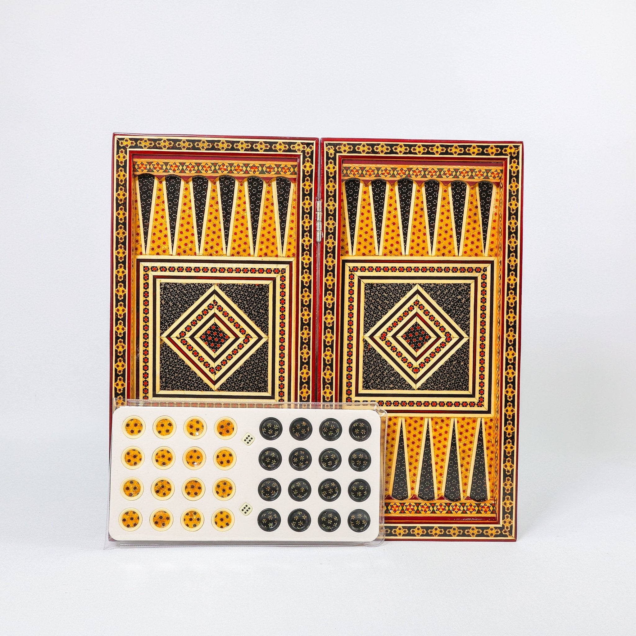 Chess Board - Size 40 - Full Khatam - 05 - Meraas Gallery