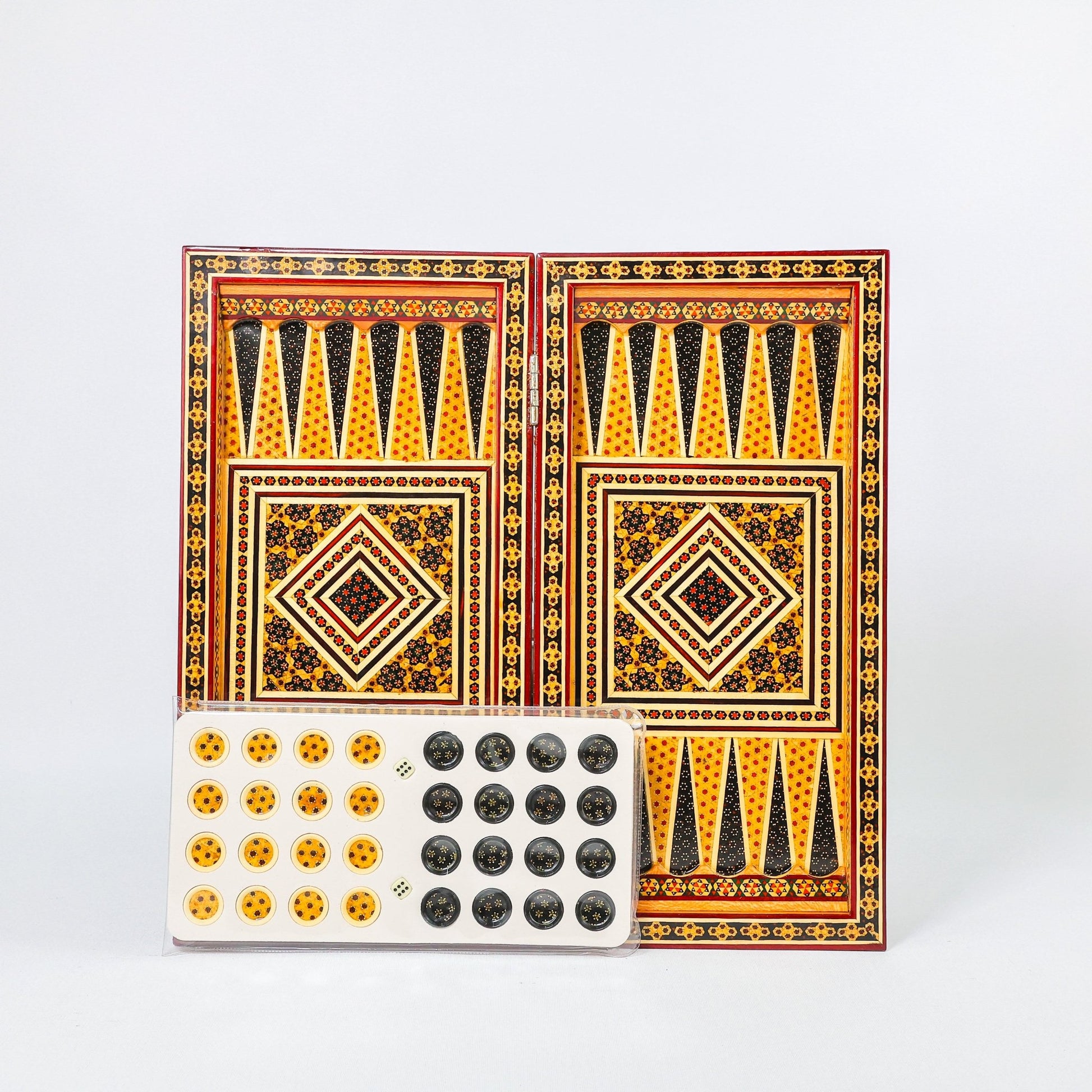 Chess Board - Size 40 - Full Khatam - 06 - Meraas Gallery