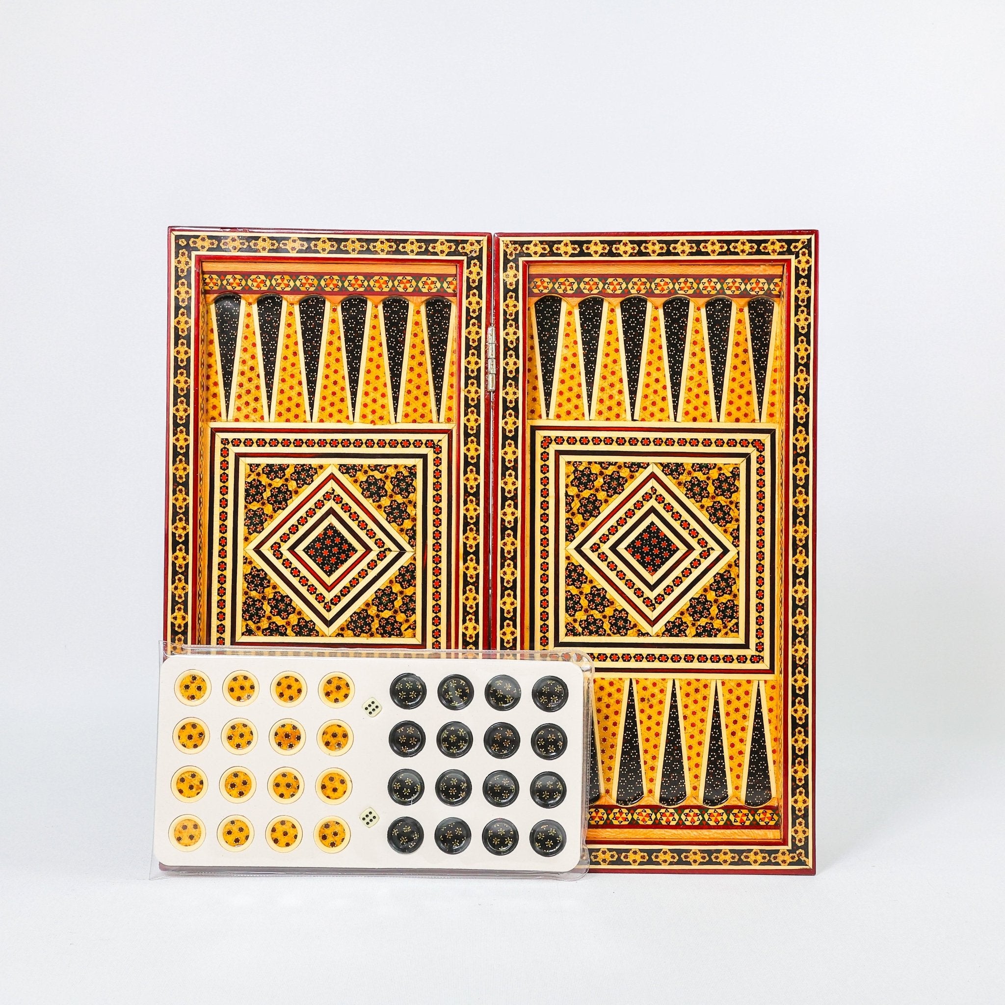 Chess Board - Size 40 - Full Khatam - 06 - Meraas Gallery