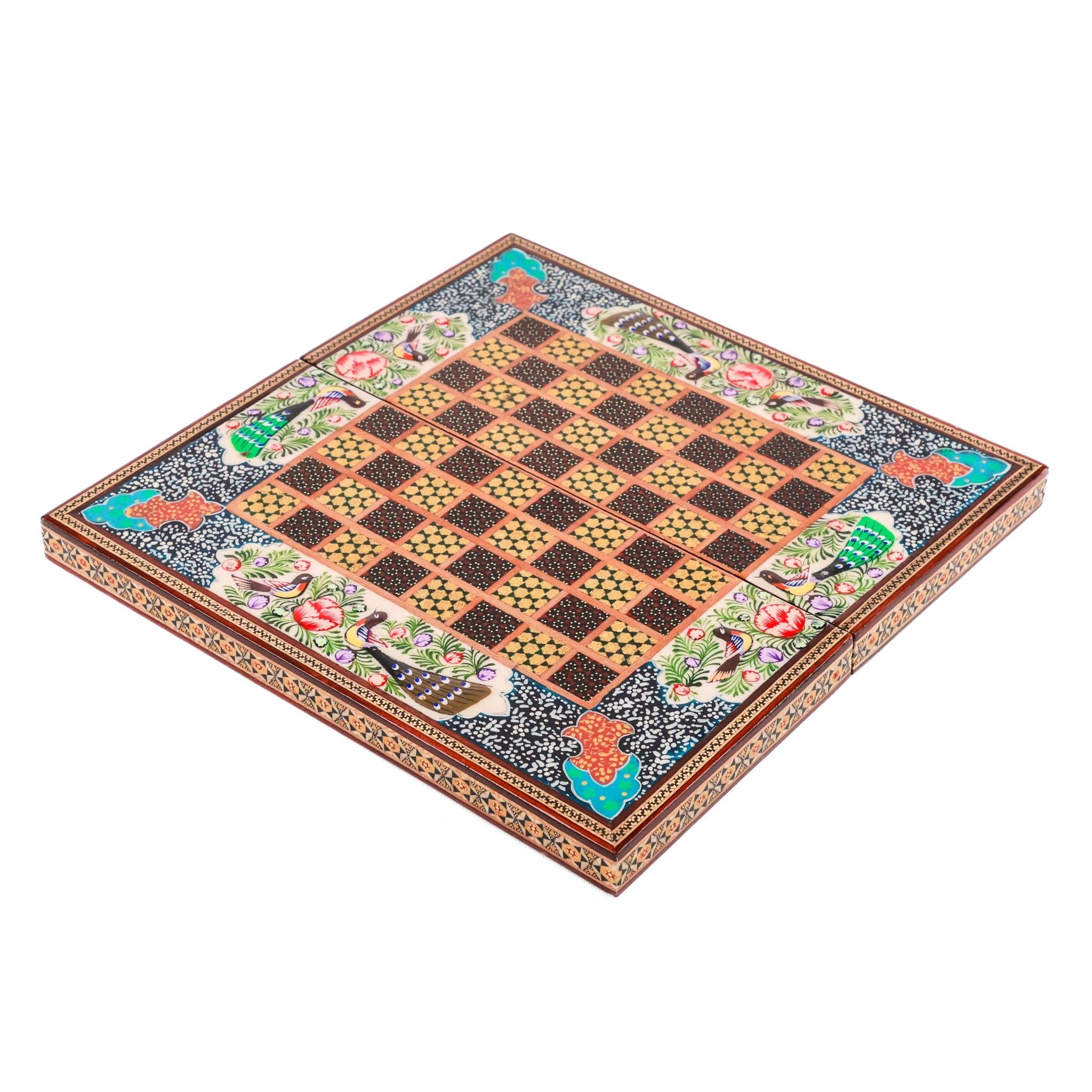 Chess Board - Size 30 - Beechwood Interior - 01 - Meraas Gallery