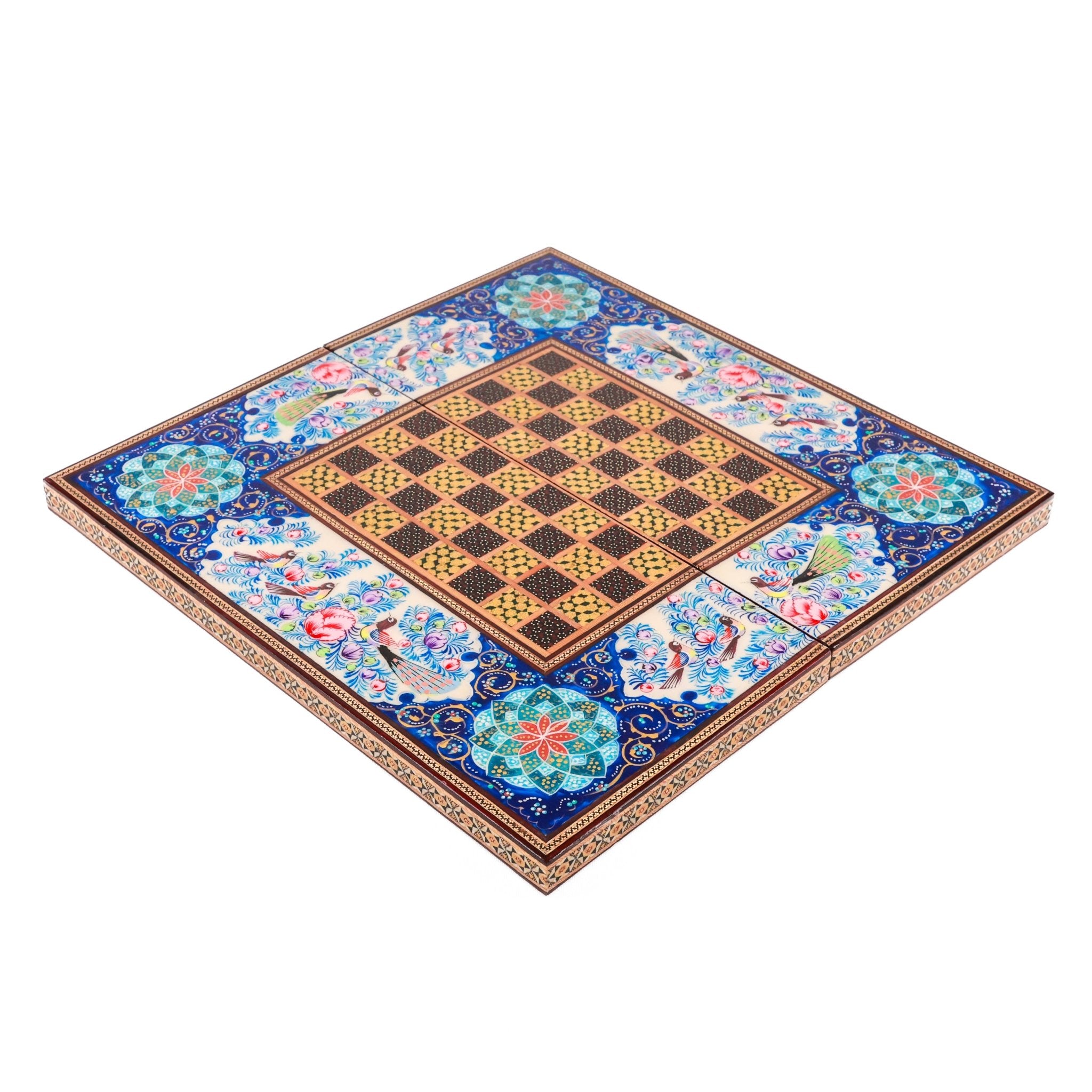 Chess Board - Size 40 - Beechwood Interior - 02 - Meraas Gallery