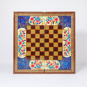 Chess Board - Size 50 - Beechwood Interior - Tazhib Design - 05 - Meraas Gallery
