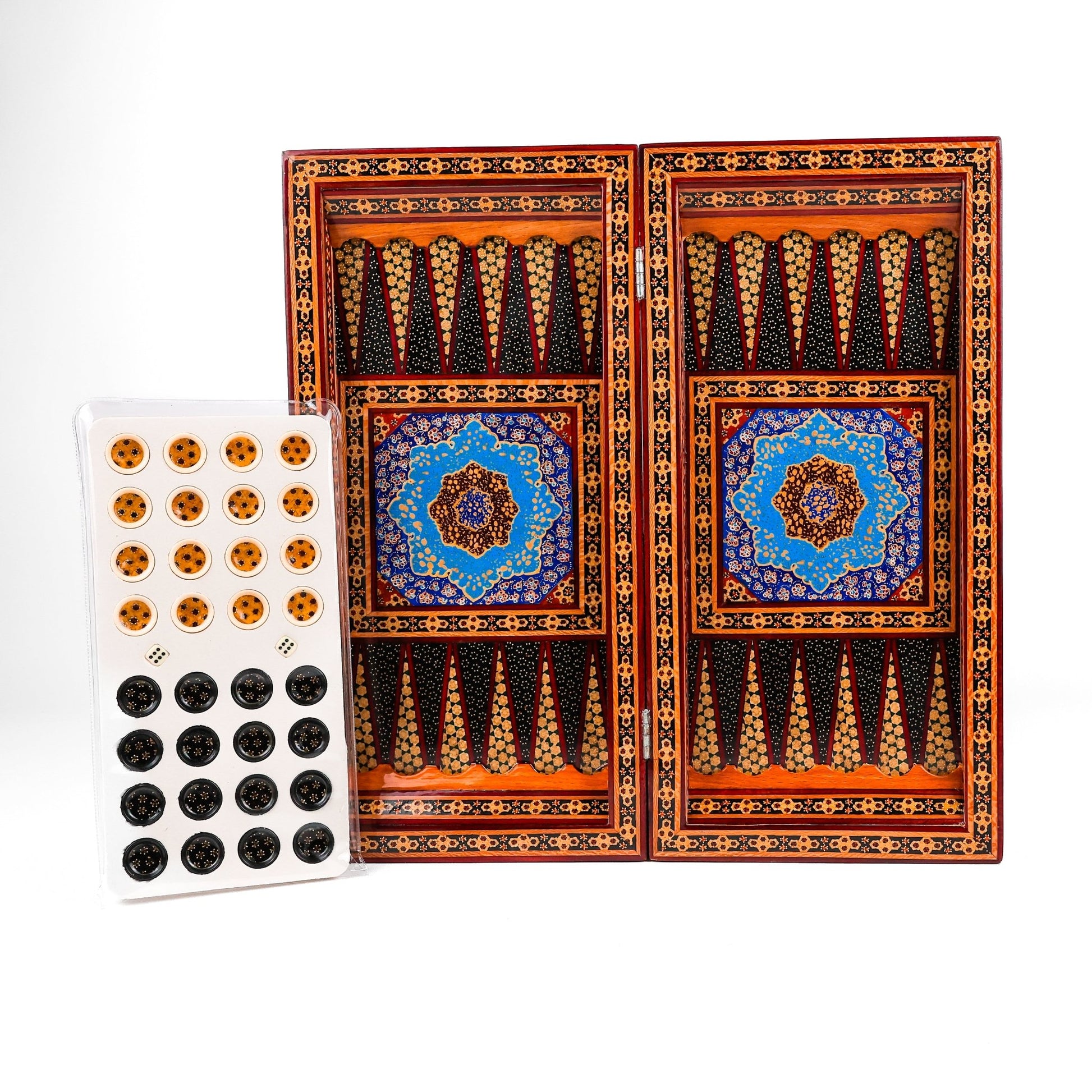 Chess Board - Size 40 - Shell Design - Meraas Gallery
