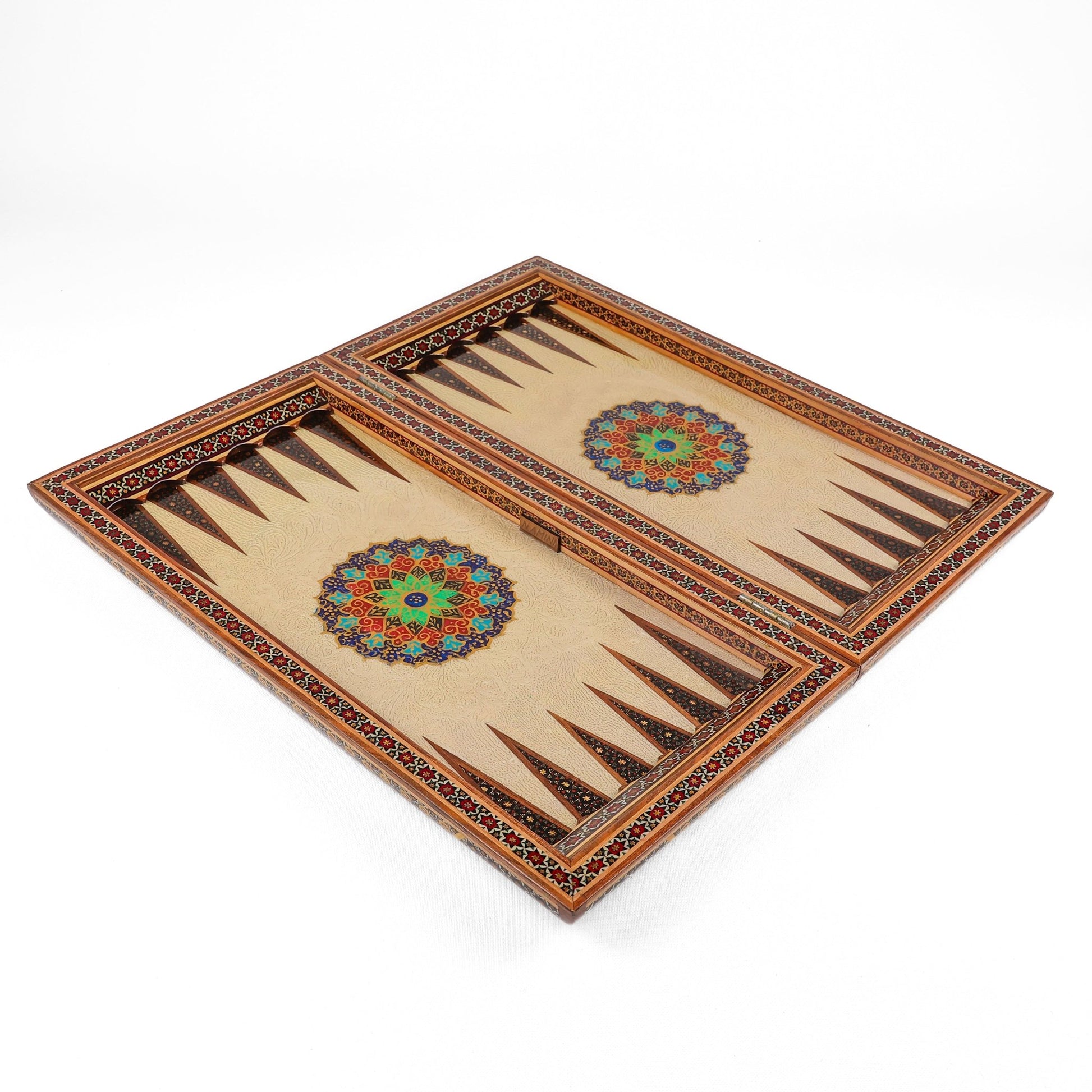 Chess Board - Size 50 - Shell Design - Rounded Edge - 02 - Meraas Gallery