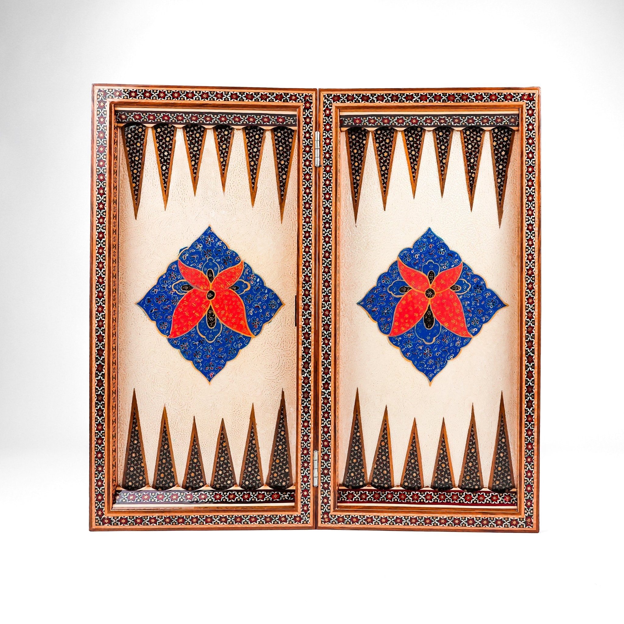 Chess Board - Size 50 - Shell Design - Rounded Edge - 05 - Meraas Gallery