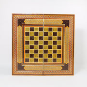 Chess Board - Size 50 - Column Frame - Khatam Design - 03 - Meraas Gallery