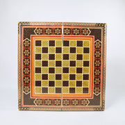 Chess Board - Size 50 - Rounded Edge - Khatam Design - 04 - Meraas Gallery