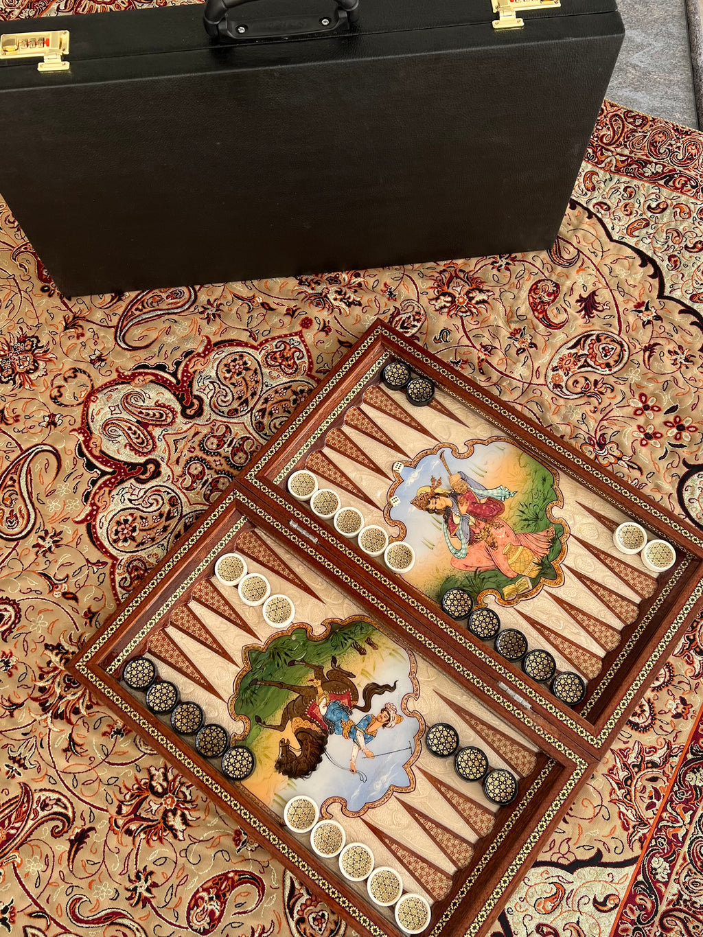 Chess Board - Size 60 - 3-in-1 Set