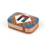 Sliding Oud Box – Size 8 × 11 cm – UAE Logo – White Color – Customer Sample - 1 - Meraas Gallery