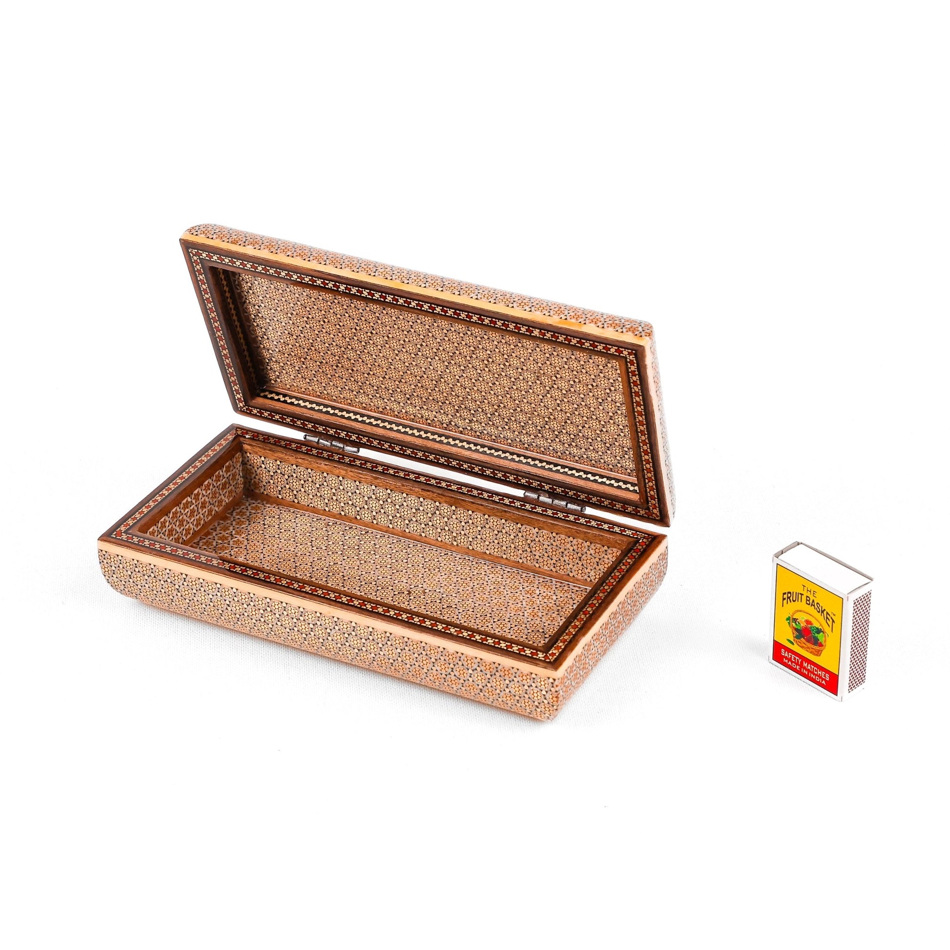 Oud Box – Premium Khatam – Saudi Logo – Green Color – Customer Sample - 1 - Meraas Gallery