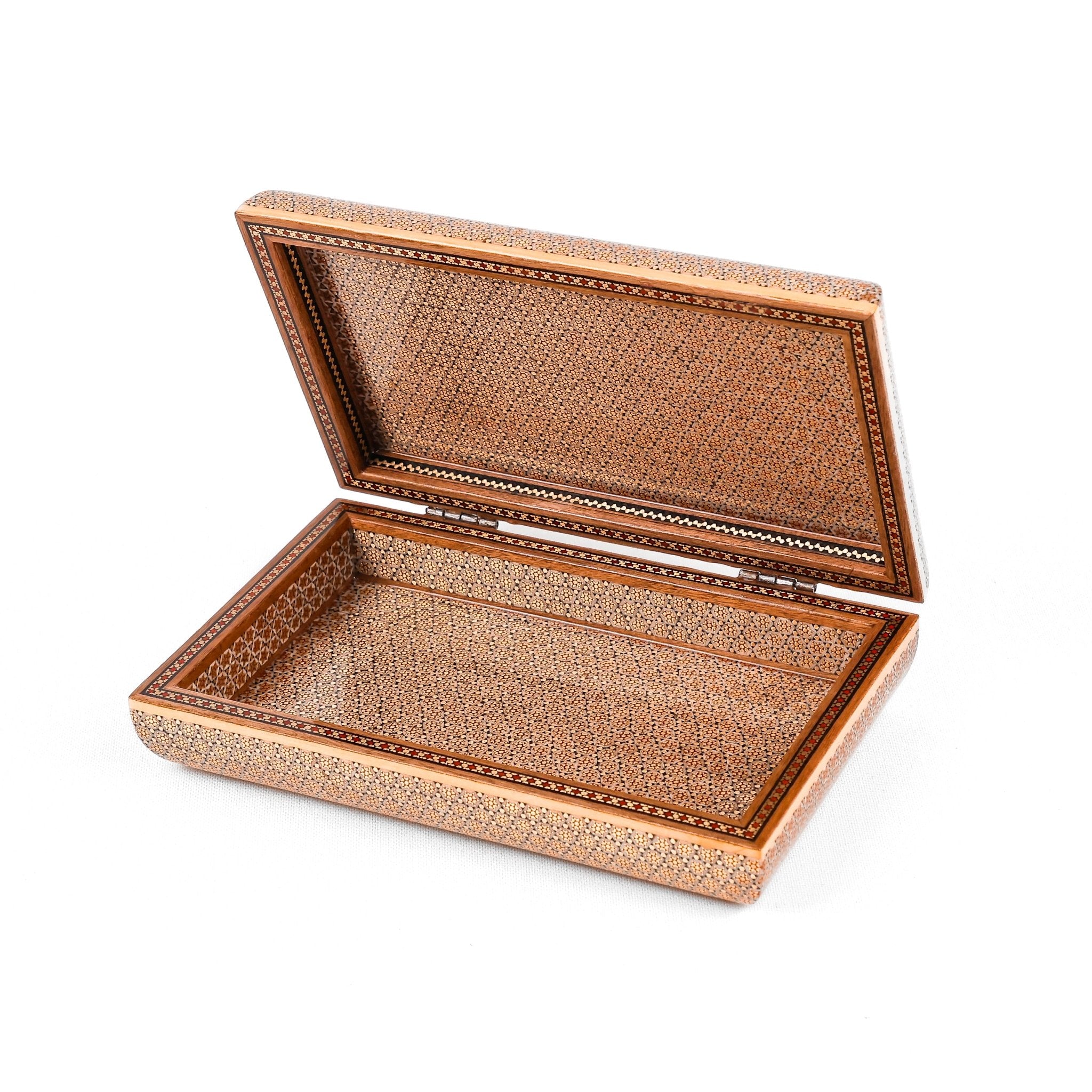 Oud Box – Premium Khatam – Saudi Logo – Green Color – Customer Sample - Meraas Gallery