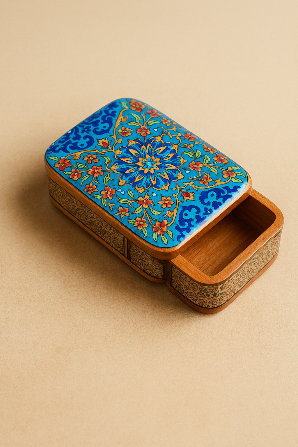 Sliding Playing Card Holder Painted