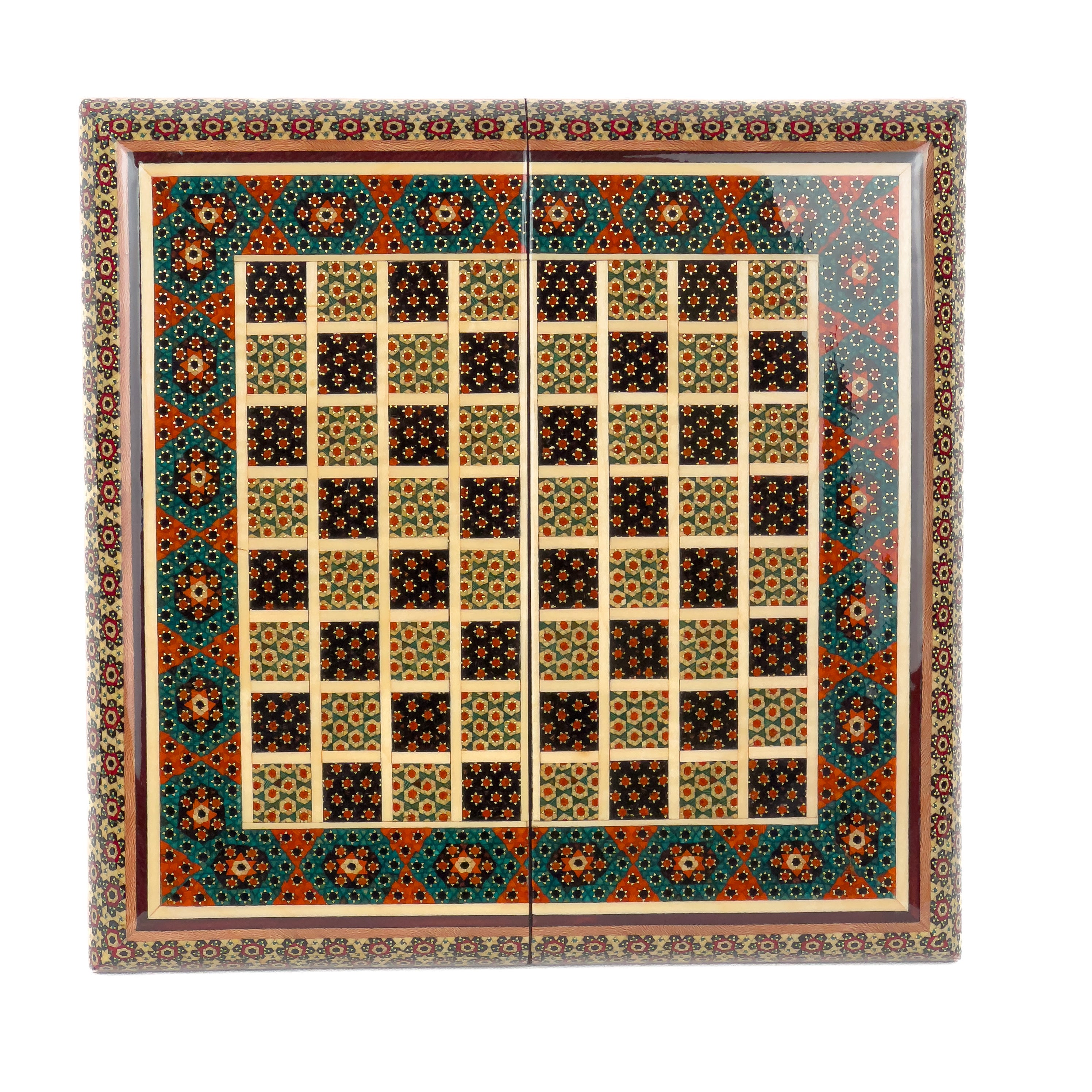 Chess Board Size 30 - Khatam Design