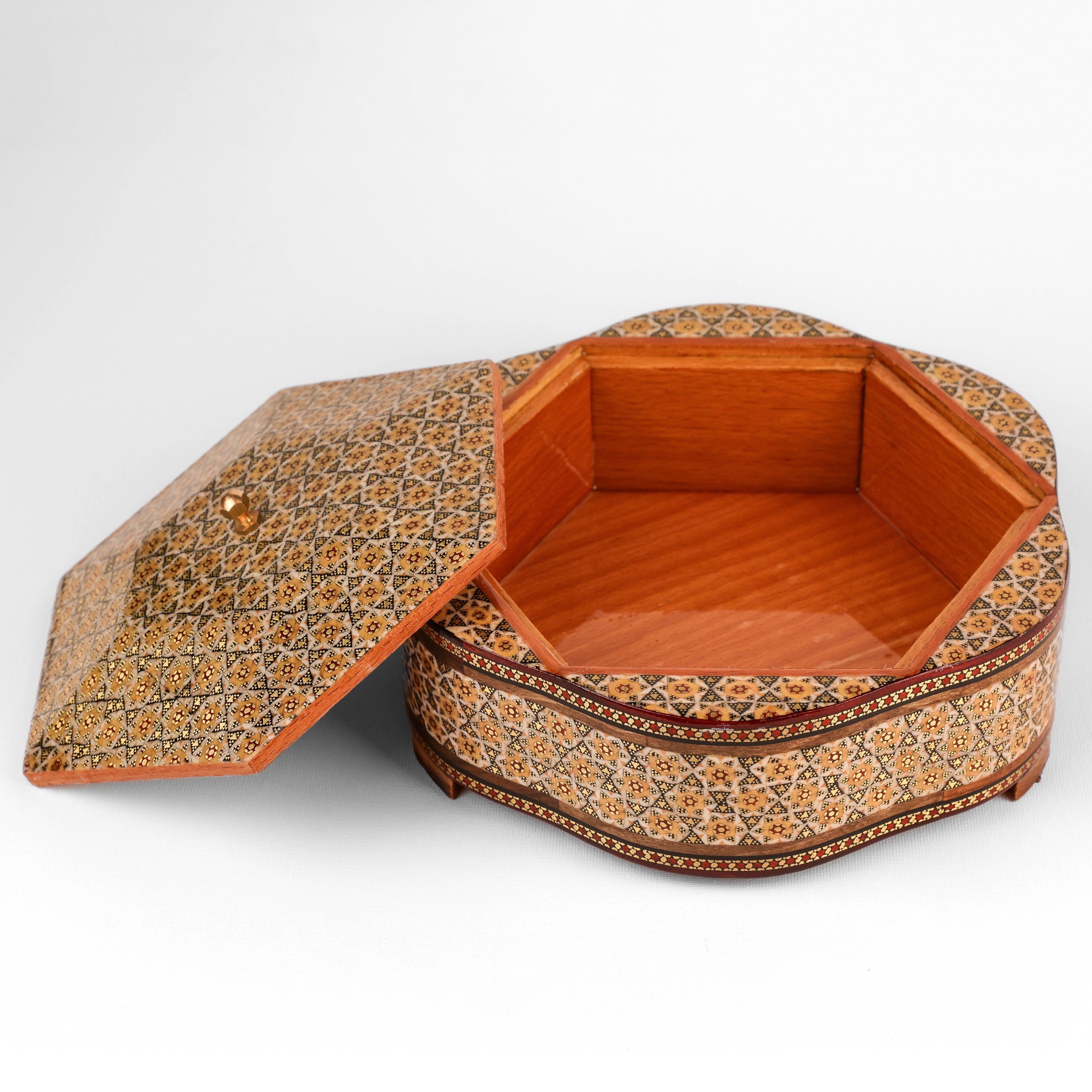 طبق حلوى - تصميم زهري - مقاس 1