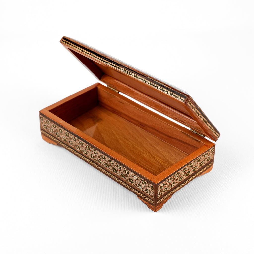 Glove Box - Wooden Interior - Tazhib Painting