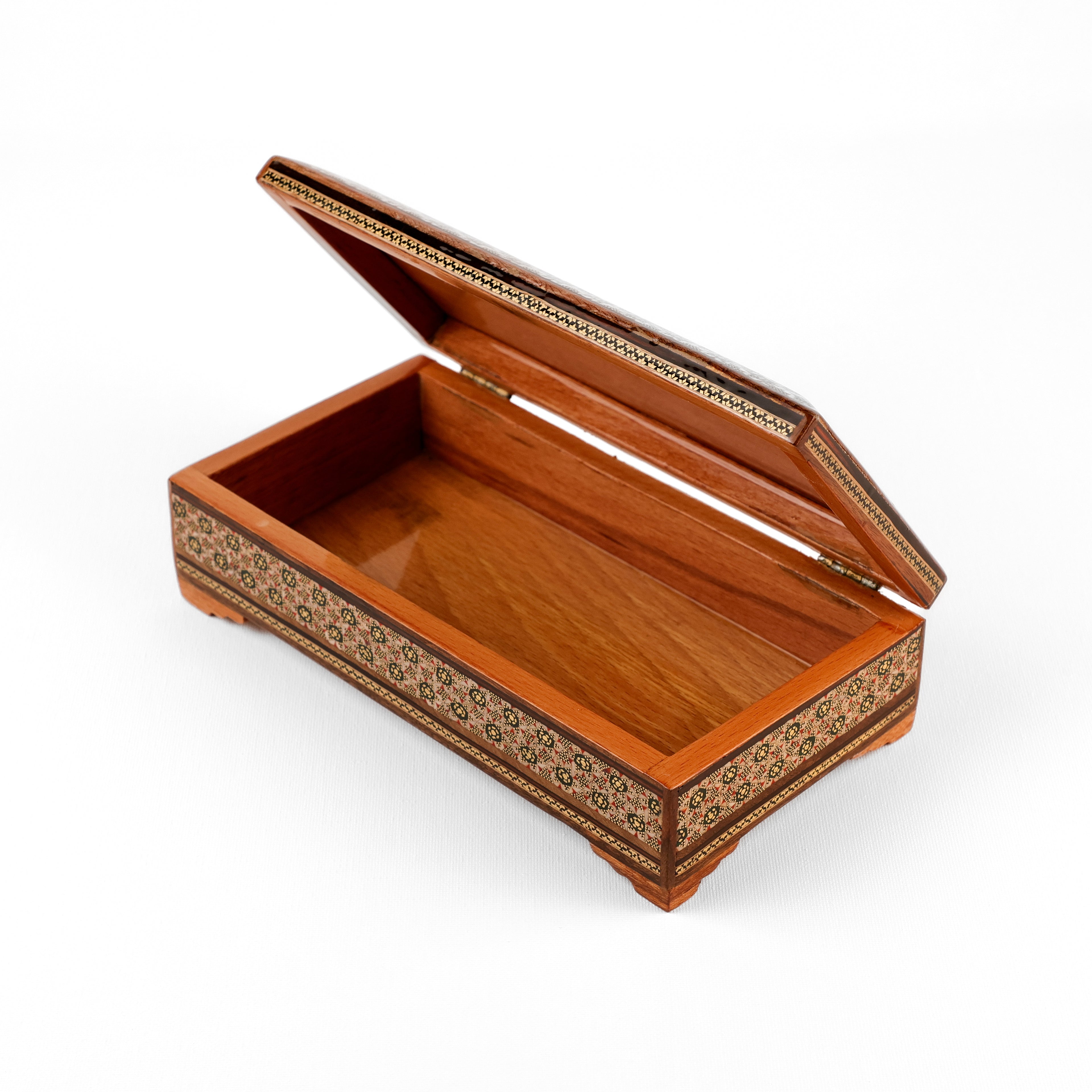Glove Box - Wooden Interior - Tazhib Painting