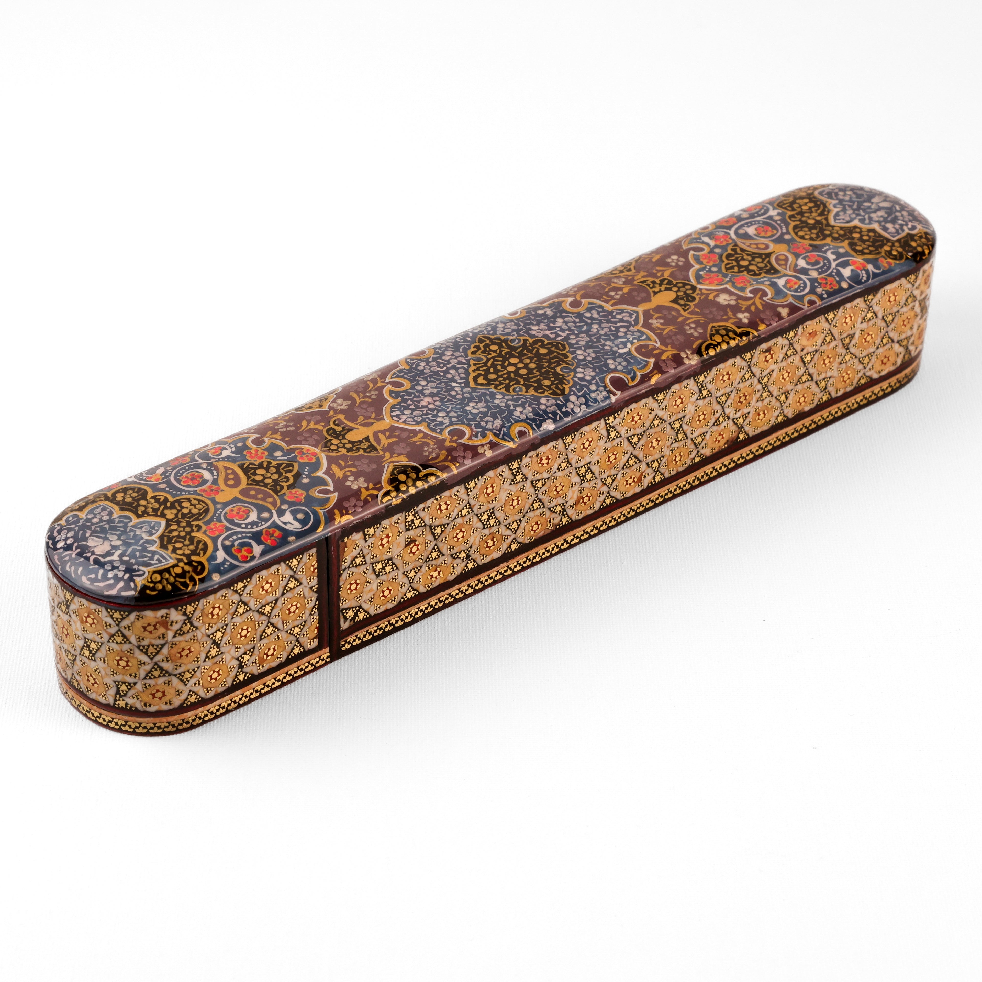 Sliding Pen Case - Size 30 - Khatam Design