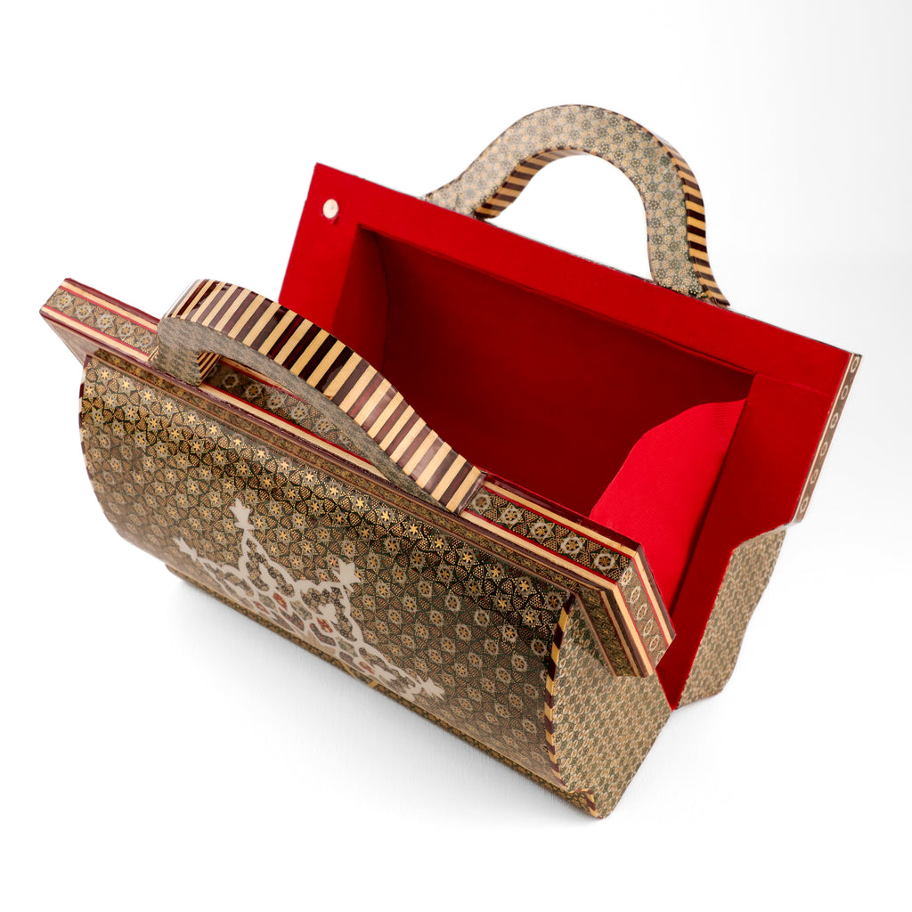 Marquetry Handbag - Khatam Work - Shirazi Style