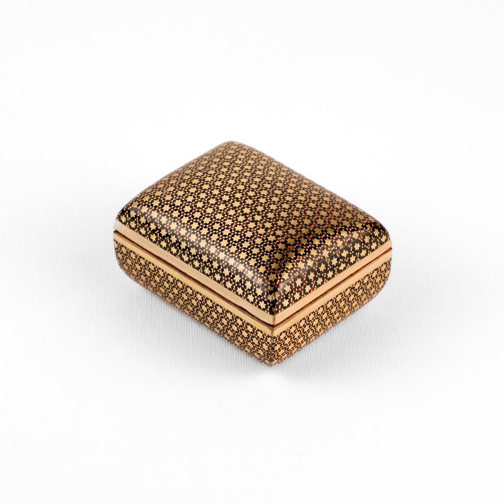 Coin Box with Hinge - Premium - Round Top and Bottom - Sunburst Design