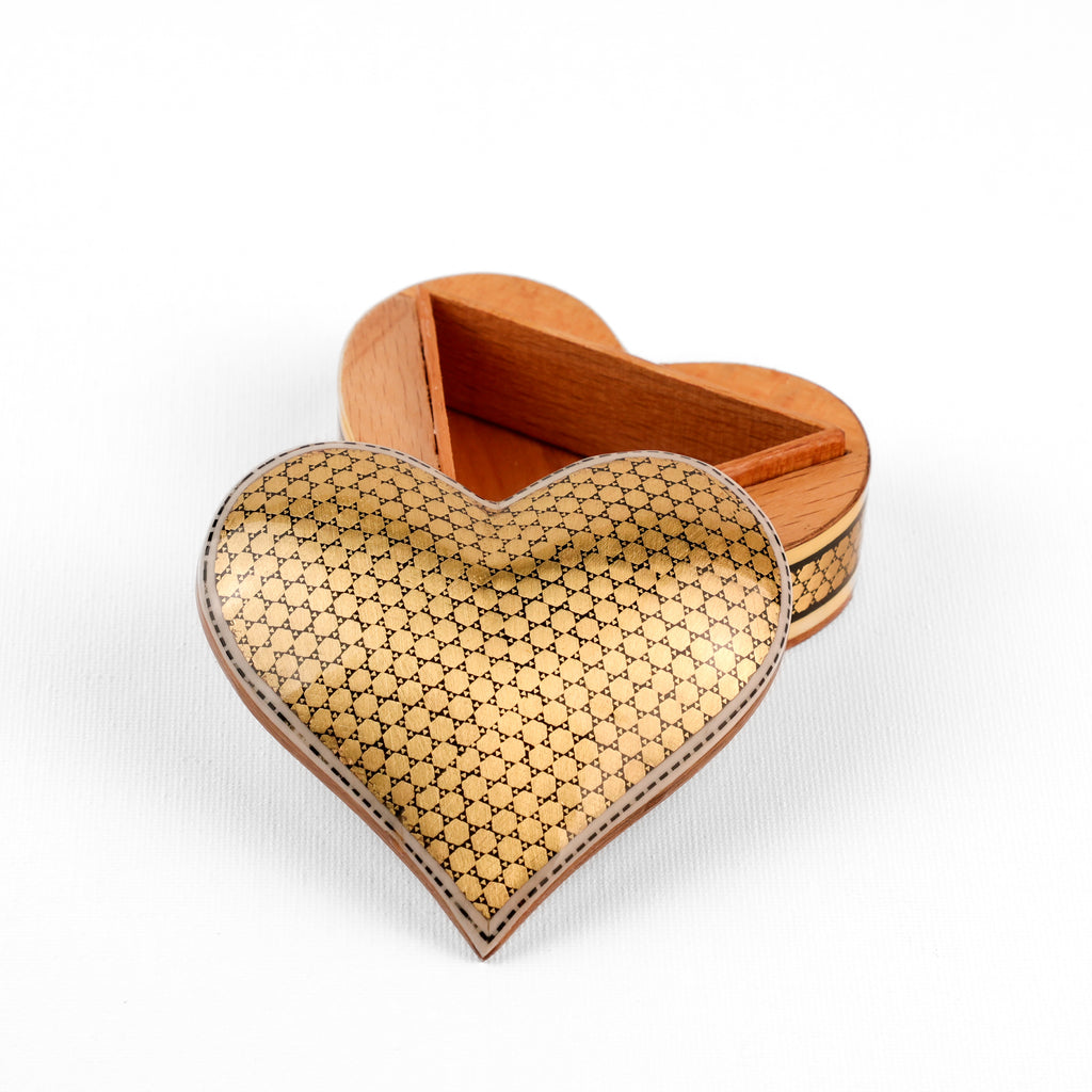 Coin Box - Heart Shape - Large