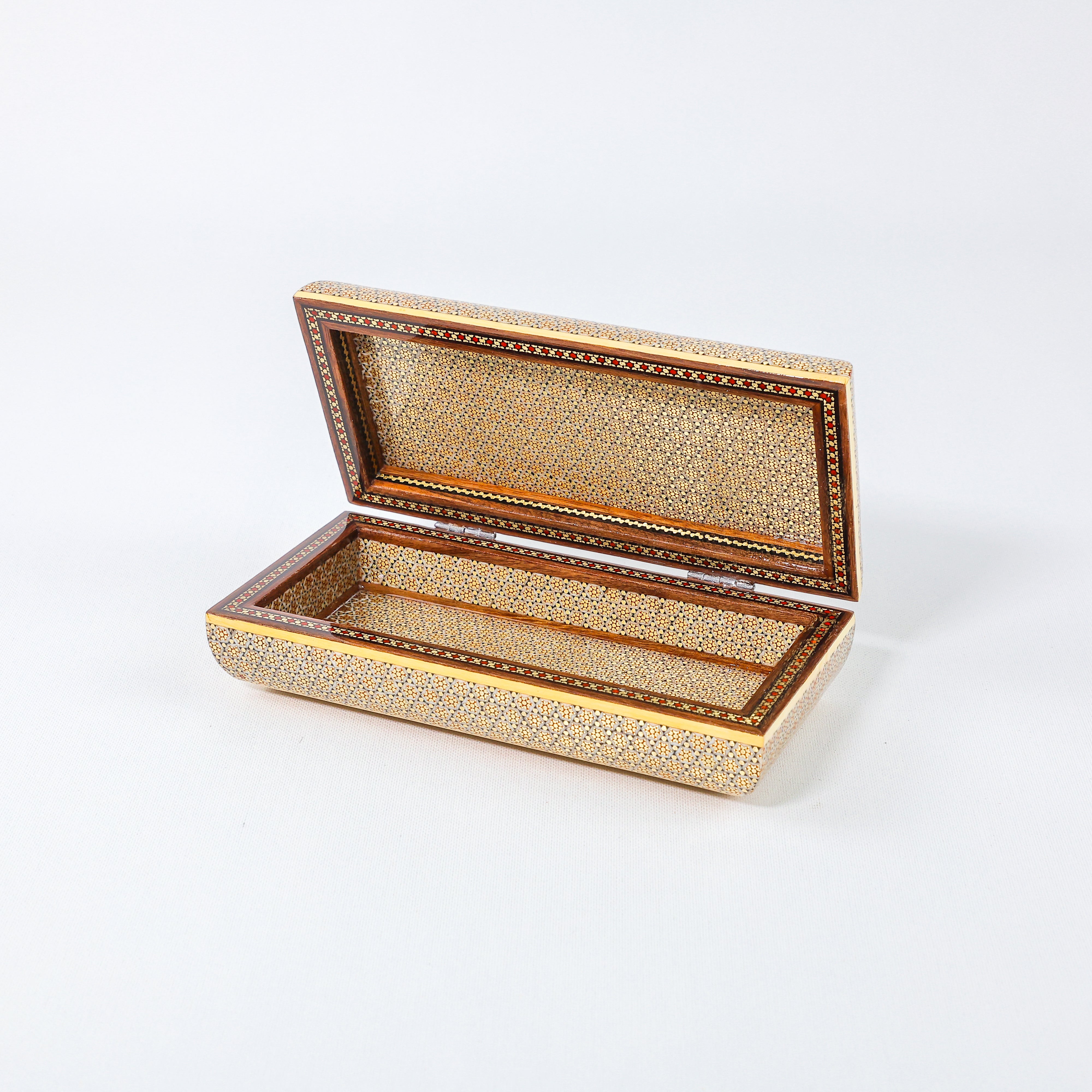 Khatam Box – Premium – “Ala Bi Dhikr Allah Tatmain Al-Qulub” (Green) – Size 10 × 20 cm