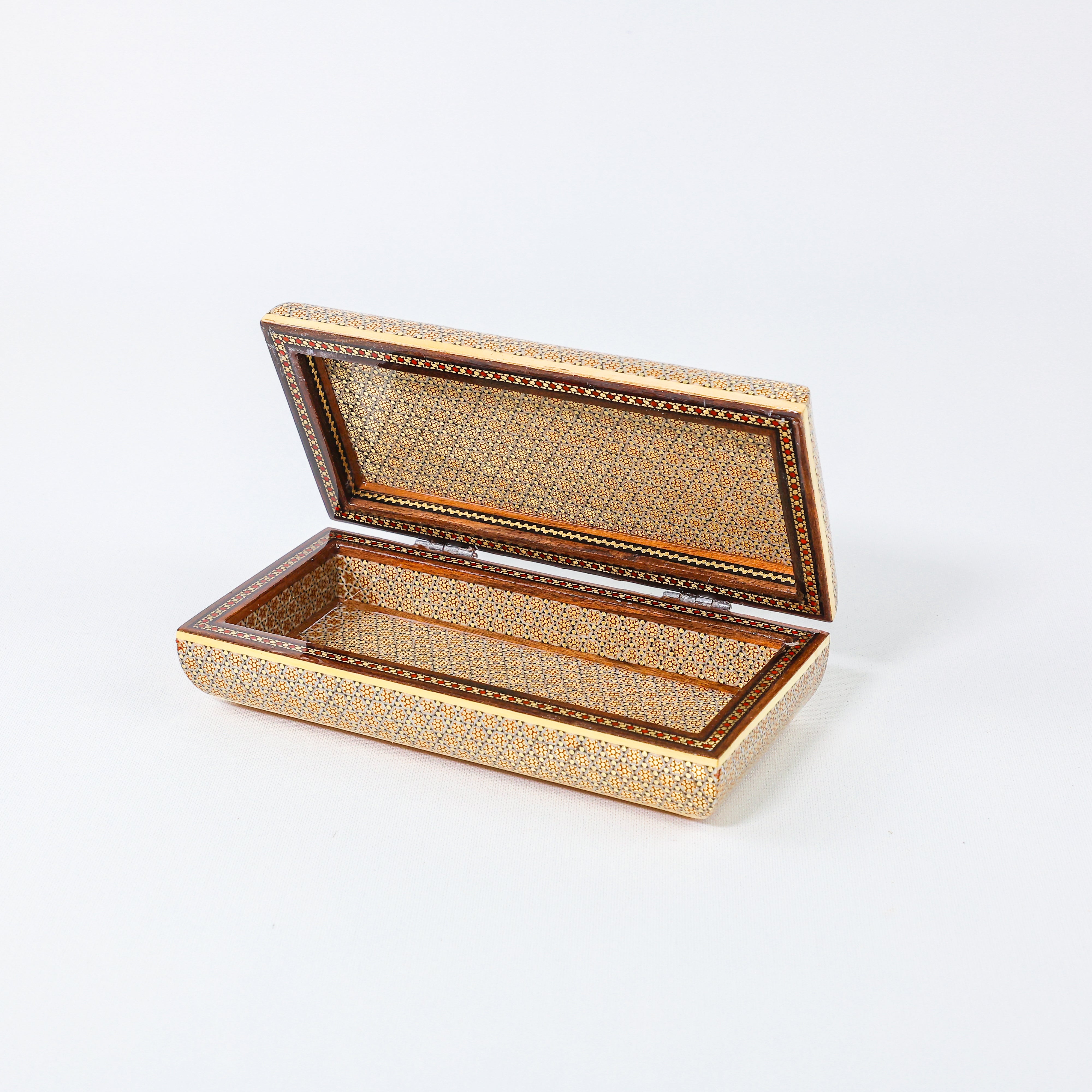 Khatam Box – Premium – “La Ilaha Illallah Muhammad Rasulullah” (Green) – Size 10 × 20 cm