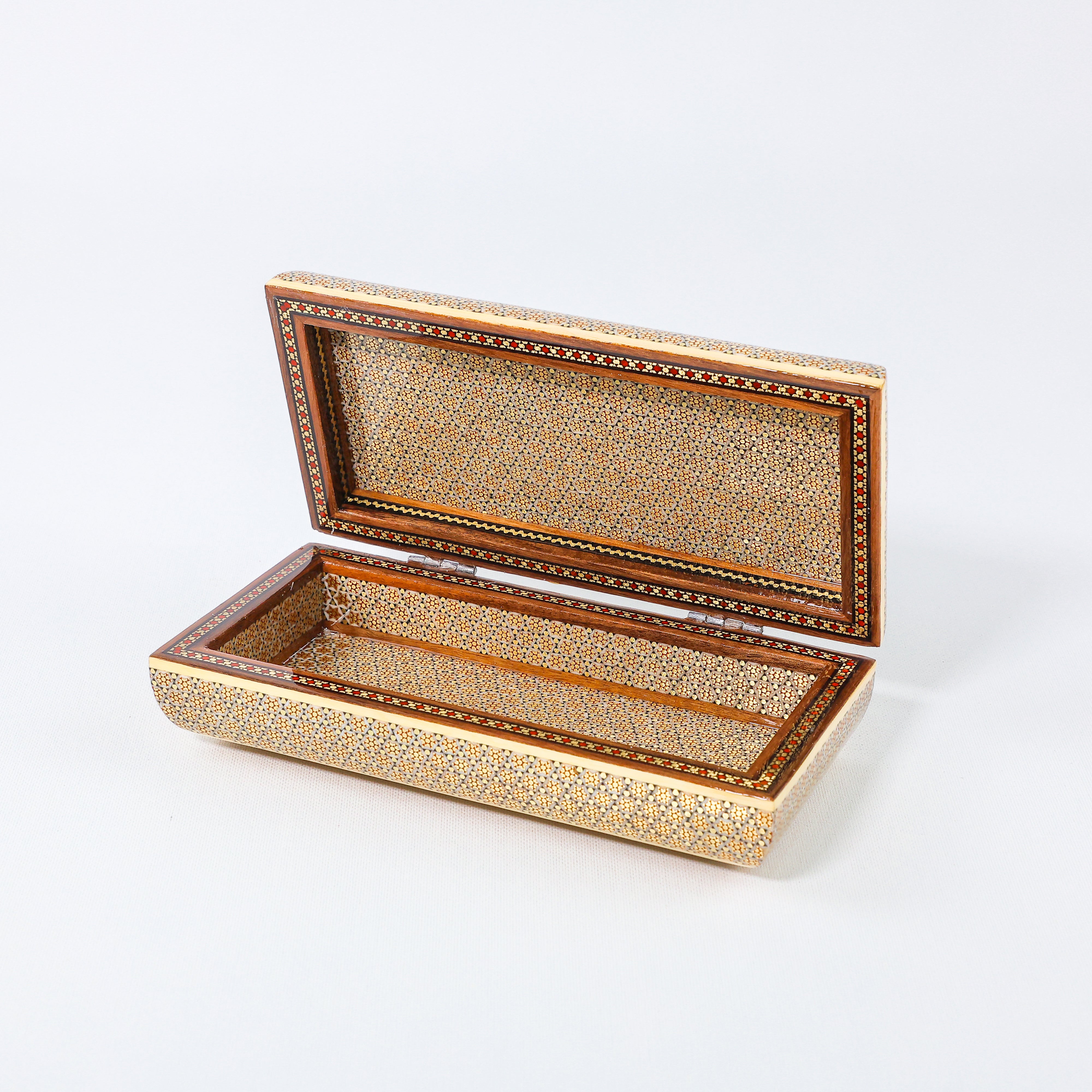 Khatam Box – Premium – Saudi State Design – Size 10 × 20 cm