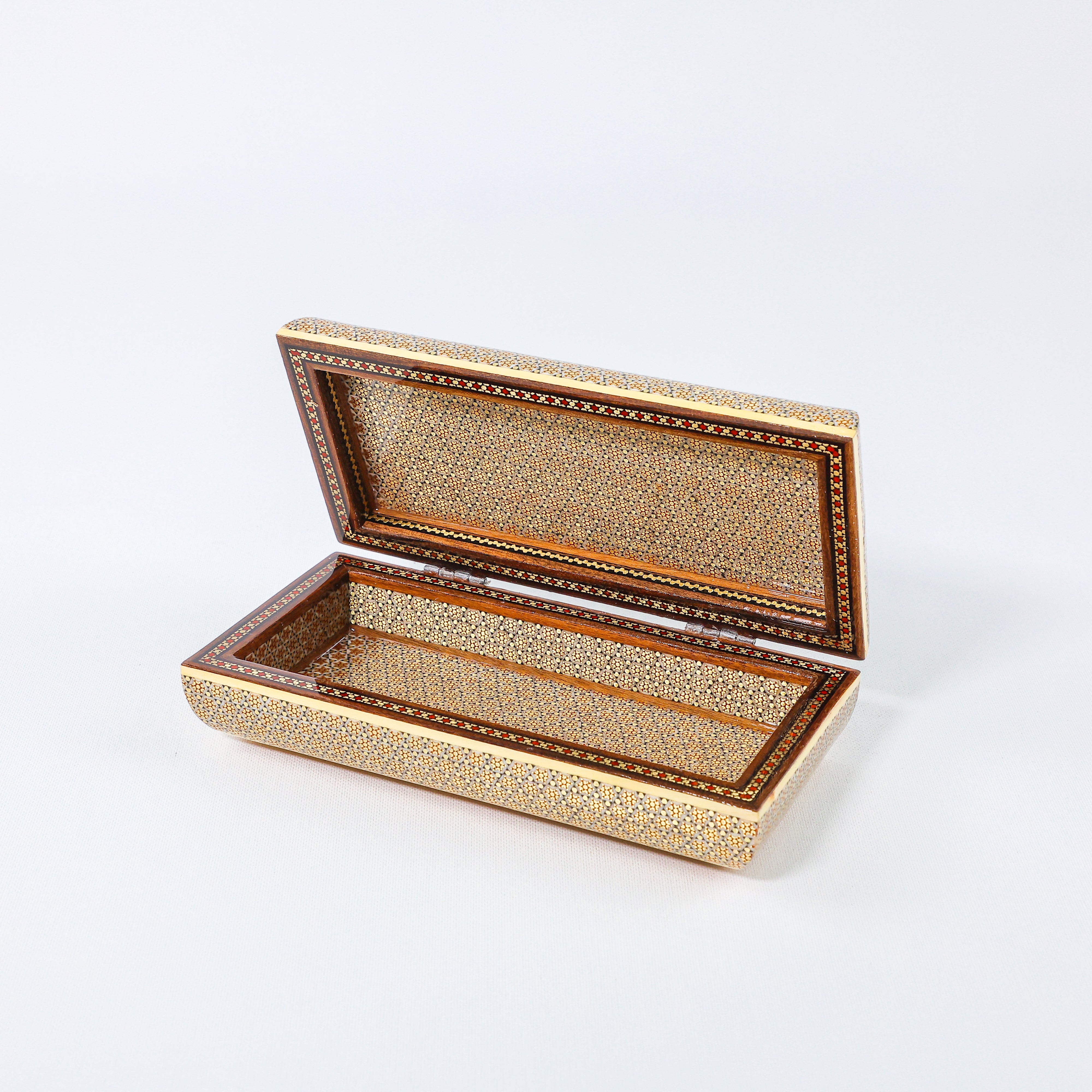 Khatam Box – Premium – Saudi State Design – Size 10 × 20 cm