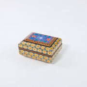 Full Khatam Box – Tazhib Painting – Size 8 × 11 cm