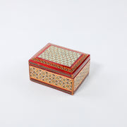 Jewelry Box – Snake Skin Khatam – Velvet Interior – Size 8 × 11 cm