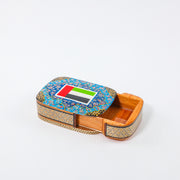 Khatam Slide Box – UAE Flag Design – Size 8 × 11 cm