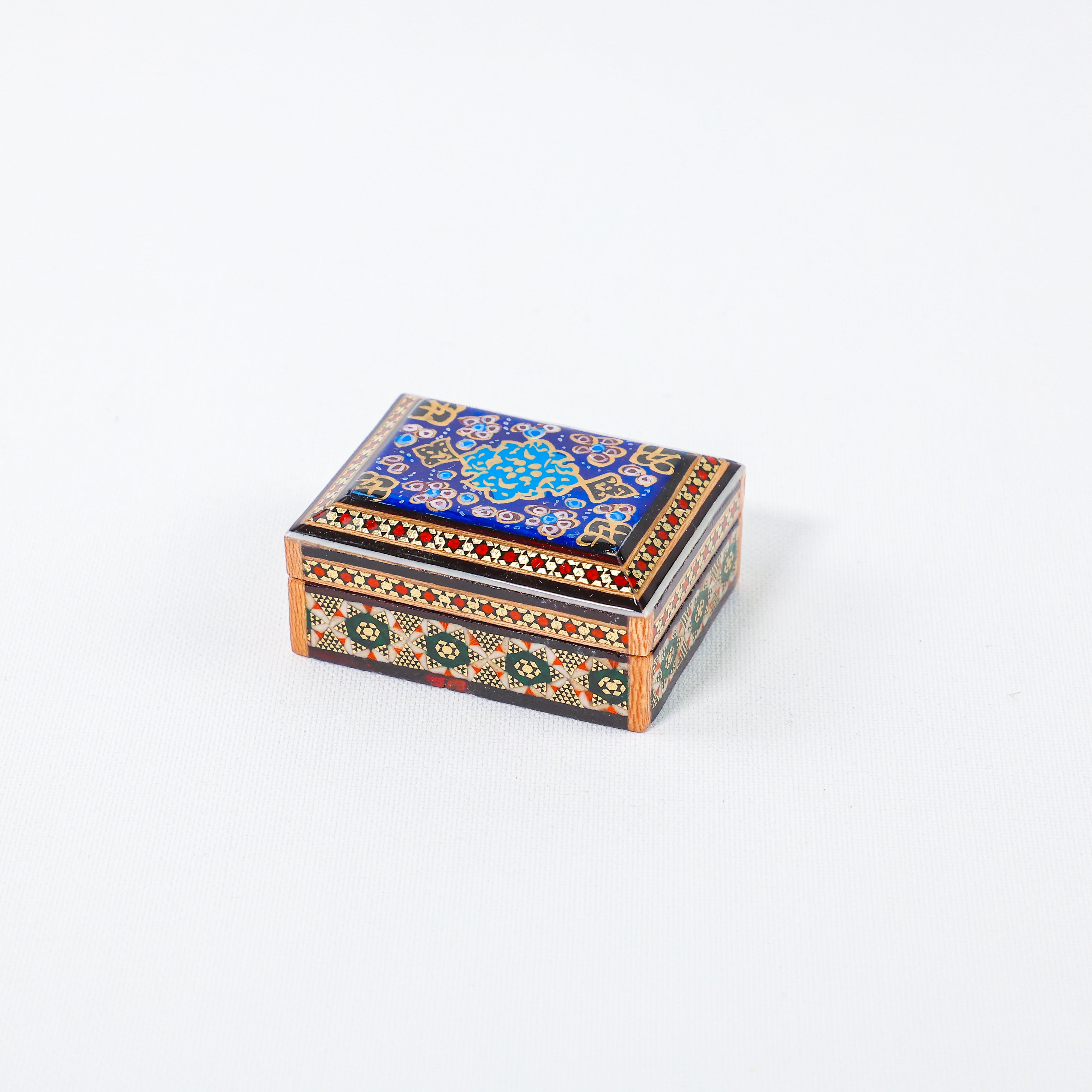 Coin Box – Rectangular – Paravari Style – Hand-Painted