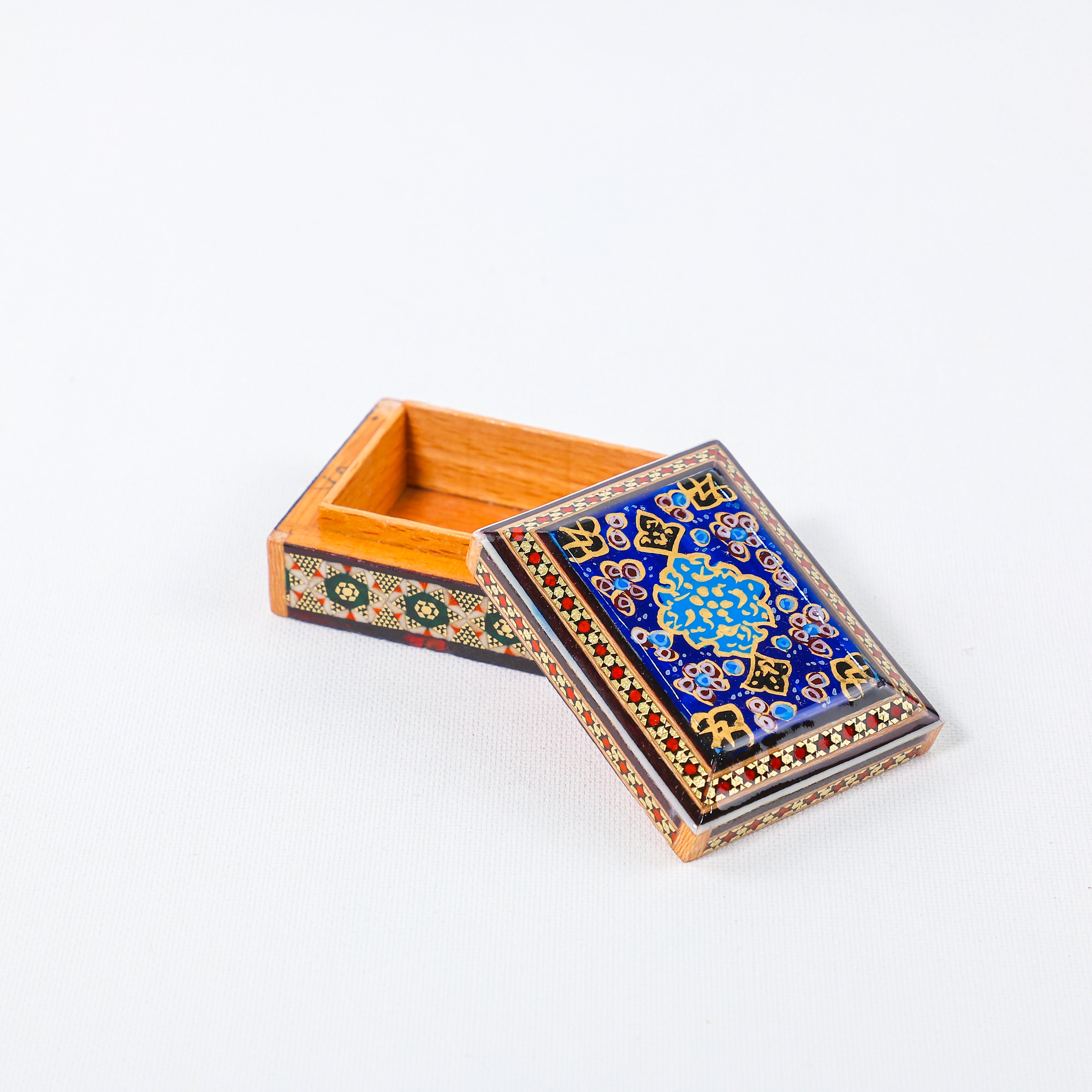 Coin Box – Rectangular – Paravari Style – Hand-Painted