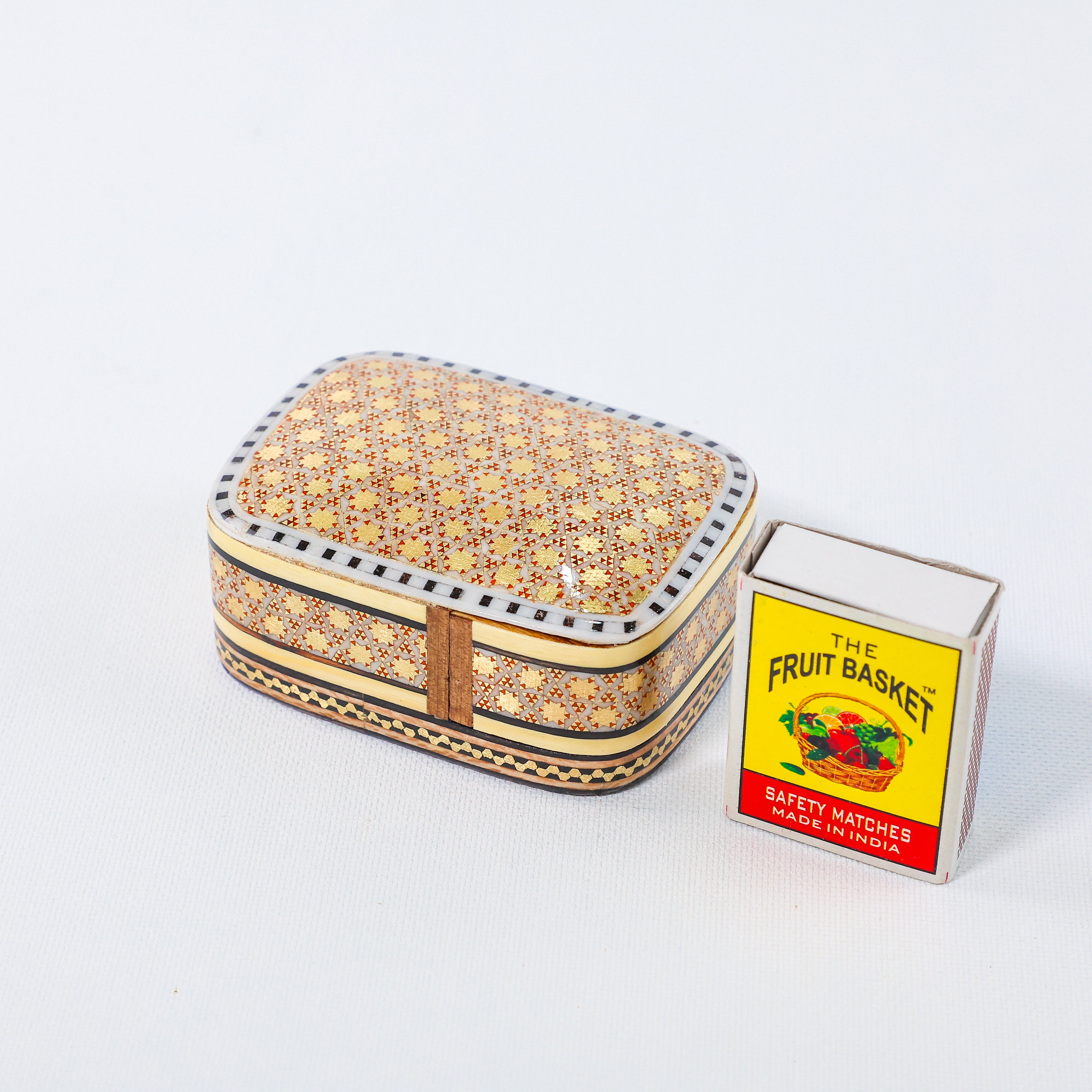 Coin Box – Khatam Design – Size 5.5 × 8 cm