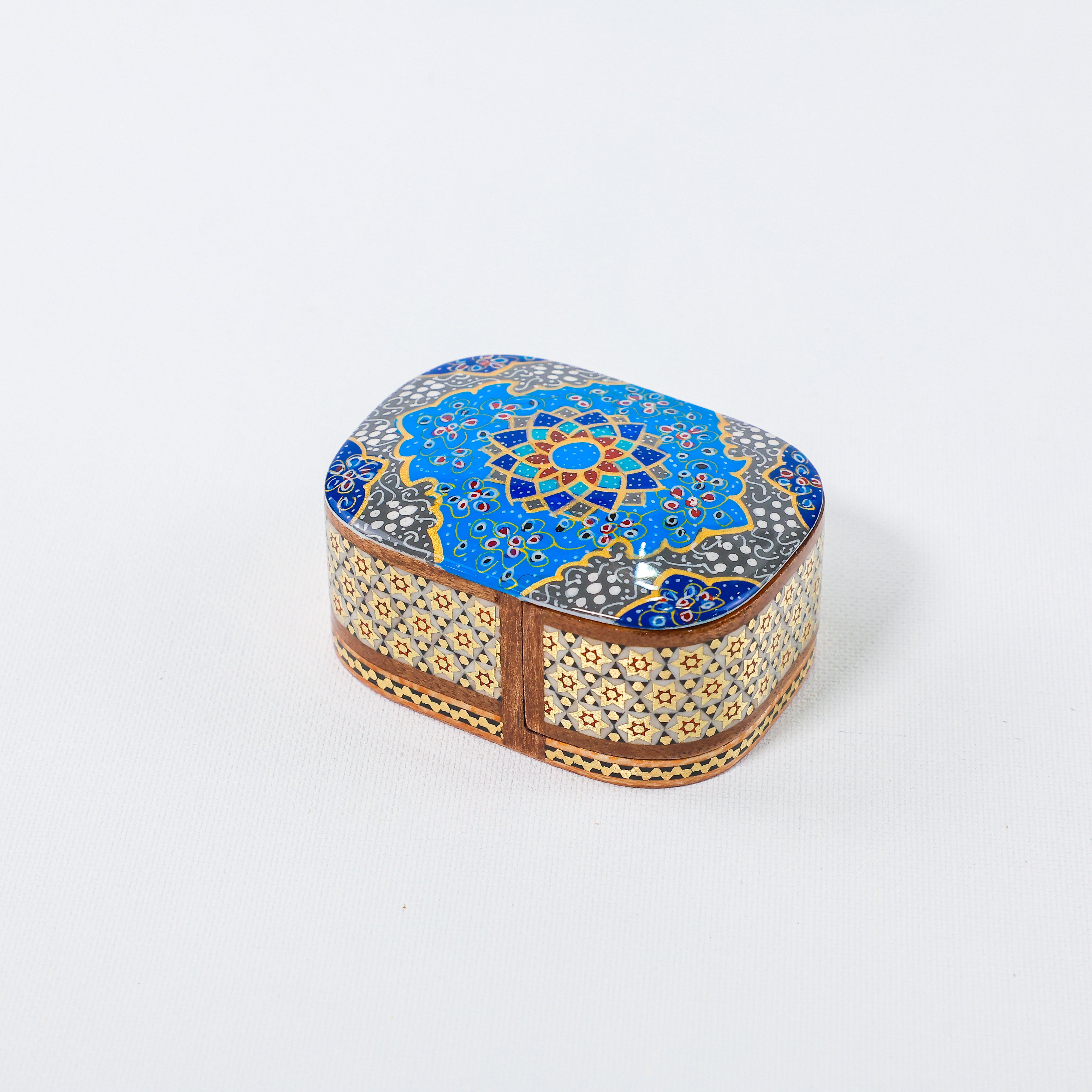 Coin Box – Sliding Type – Premium Hand-Painted Tazhib