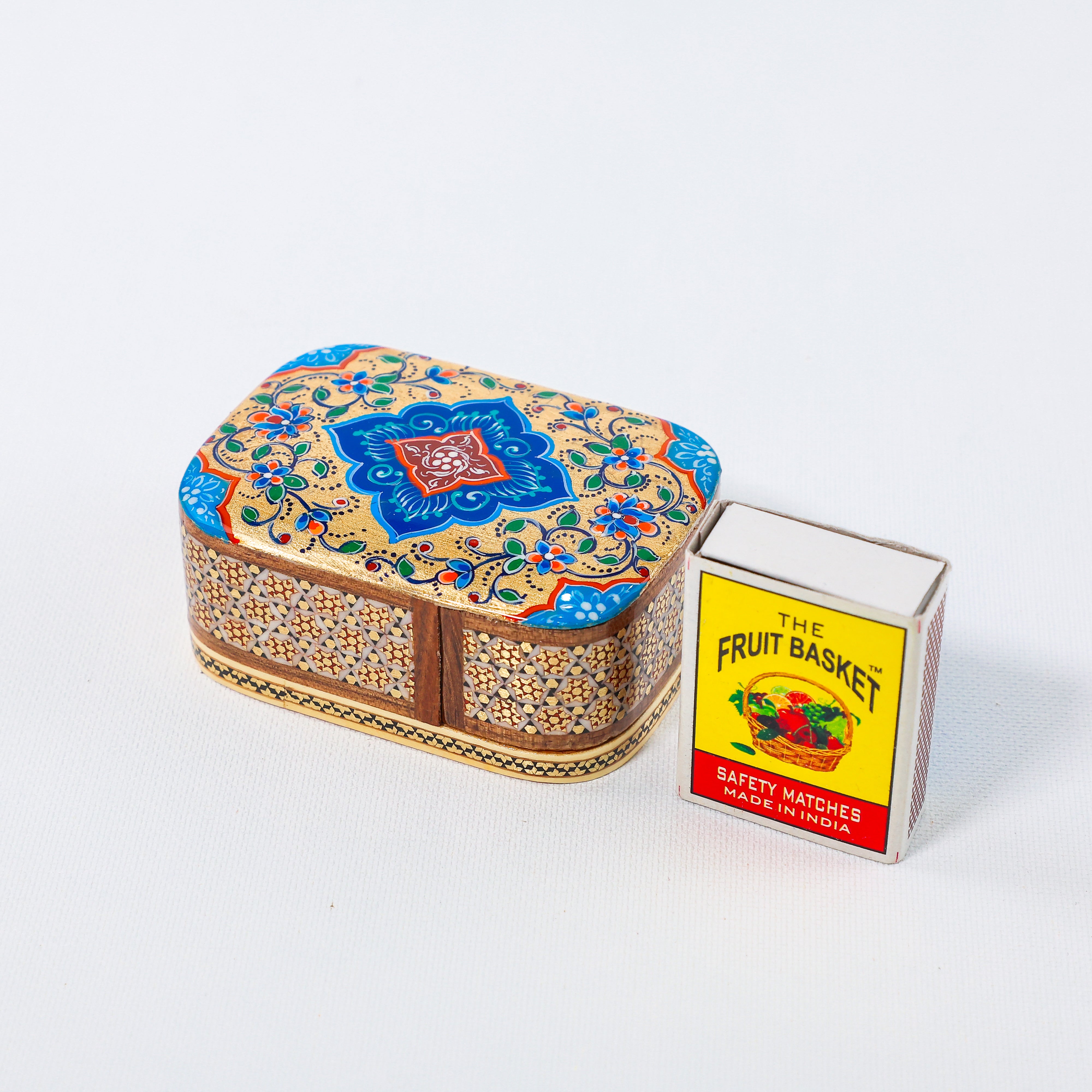 Coin Box – Sliding Type – Gold Leaf Finish