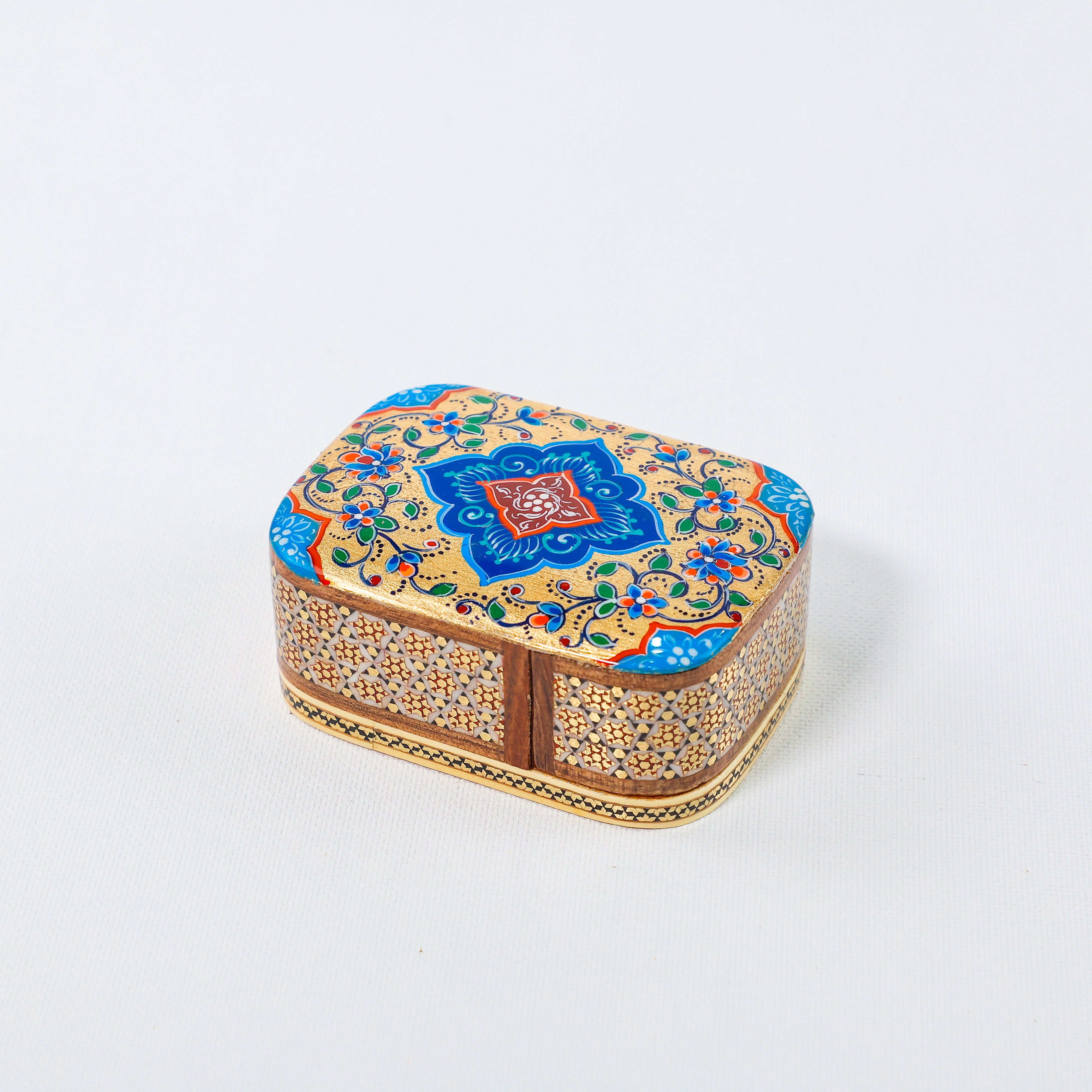 Coin Box – Sliding Type – Gold Leaf Finish