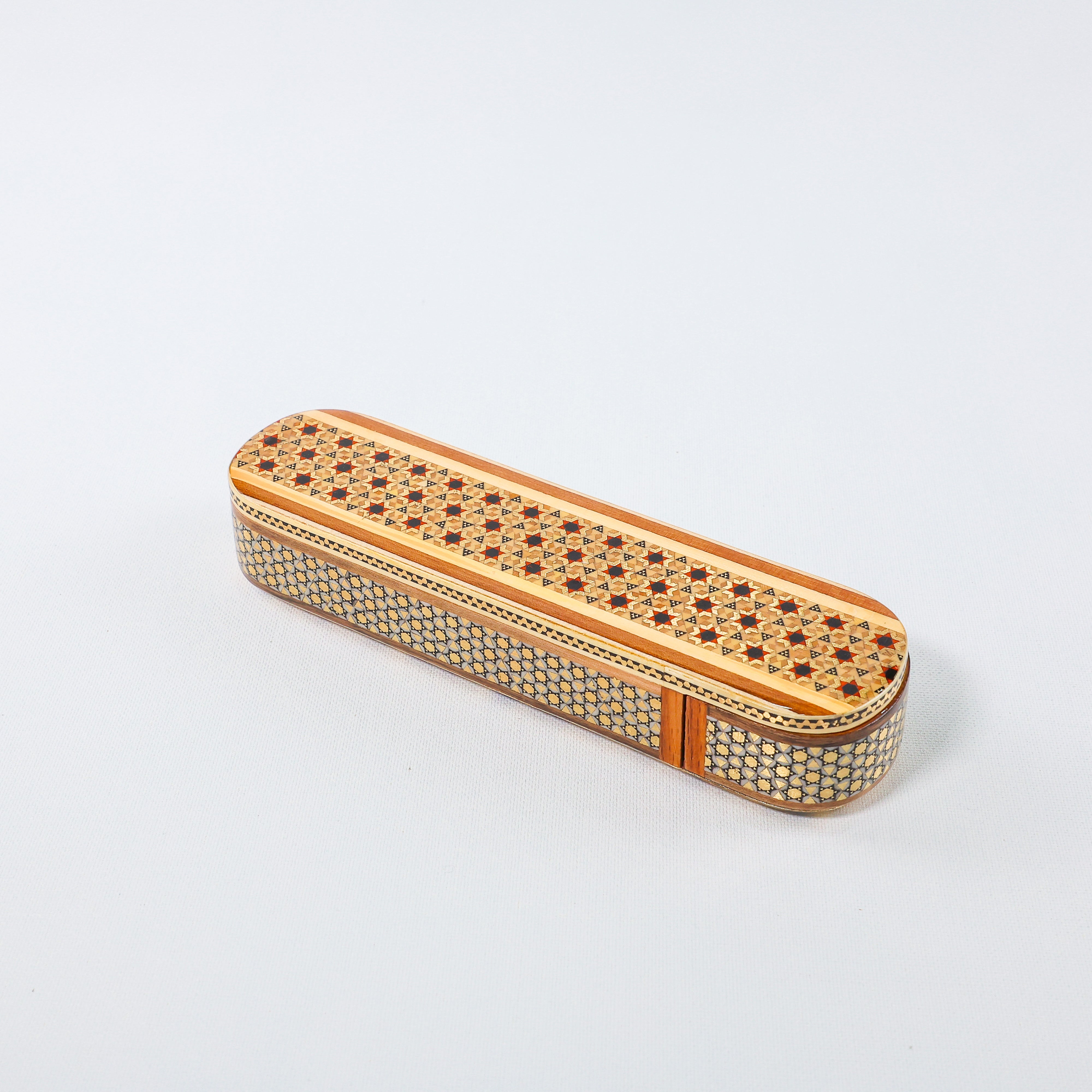 Pen Case – Gold Leaf Tazhib Design – Size 20 cm